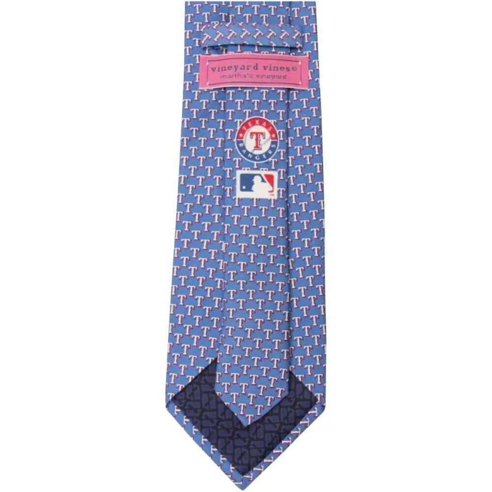 Vineyard Vines Texas Rangers Silk Tie Boys 49